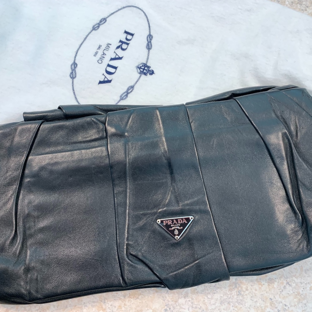 Prada clutch!